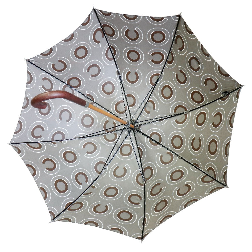 Chanel Umbrella COCO Gray Ladies
