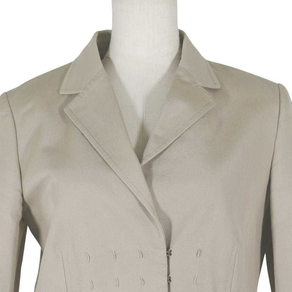 Luxury Gucci Trending 2025 Cotton Beige Women's Suit Set