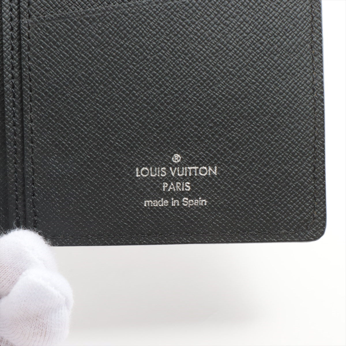 Louis Vuitton Epi Portfolio Braza M60622 Noneir Wallet