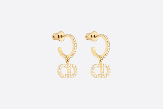 Luxury DiorDROP EARRINGS GOLD