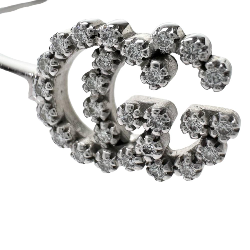 Gucci Diamond Bracelet K18WG White Gold