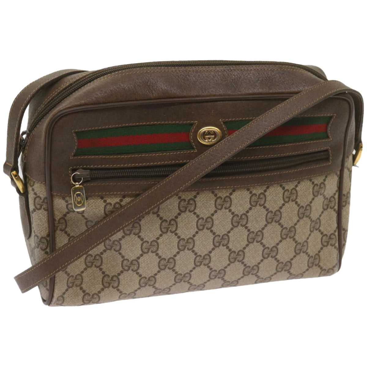 Gucci Ophidia  Canvas Shoulder Bag
