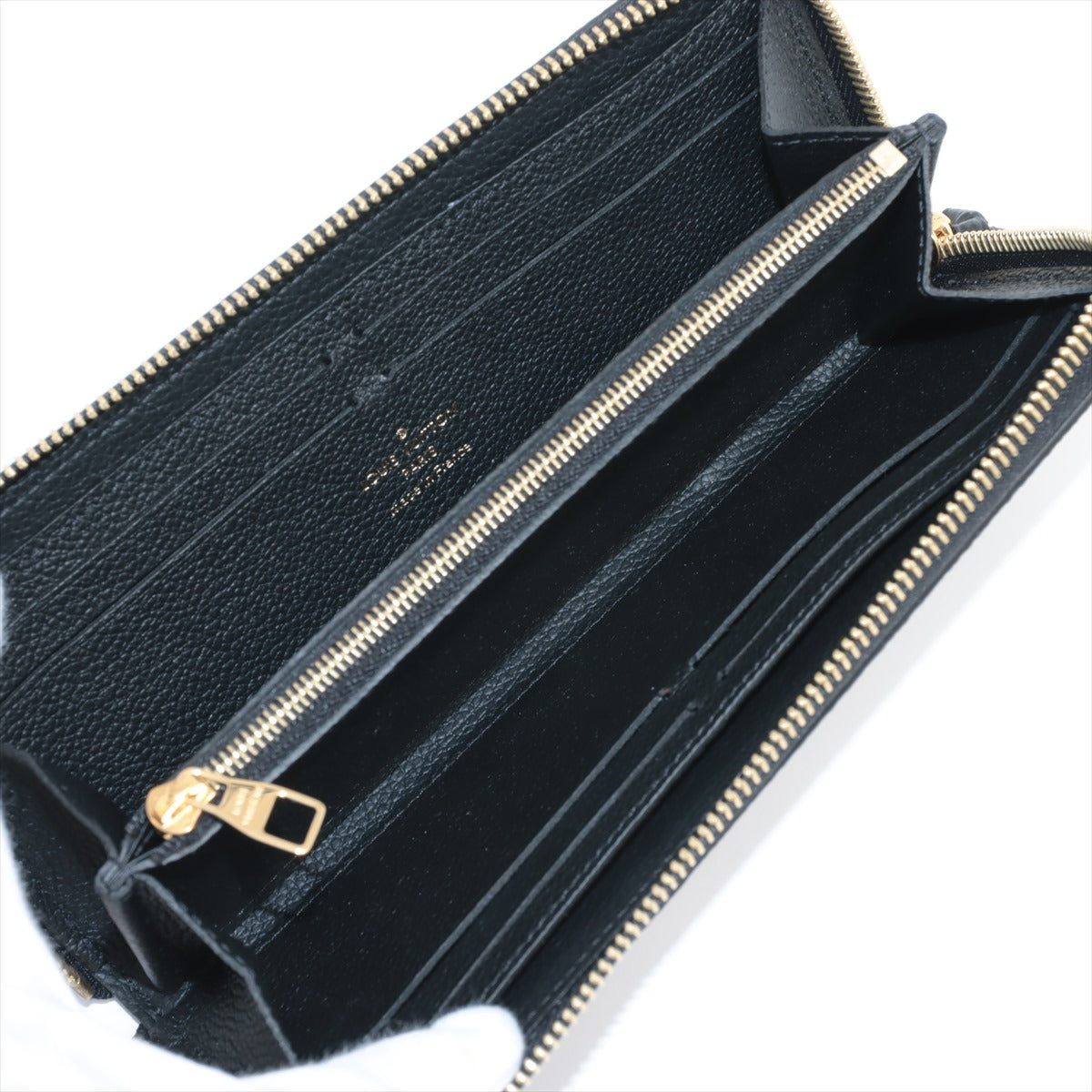 Louis Vuitton Bi-Color Monogram Implant Portefolio Claimance M82338 Noneir Round  Wallet