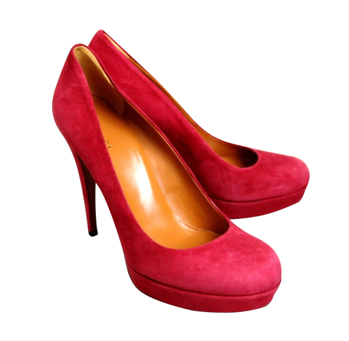 Gucci Women's Suede Platform Pump Shoes