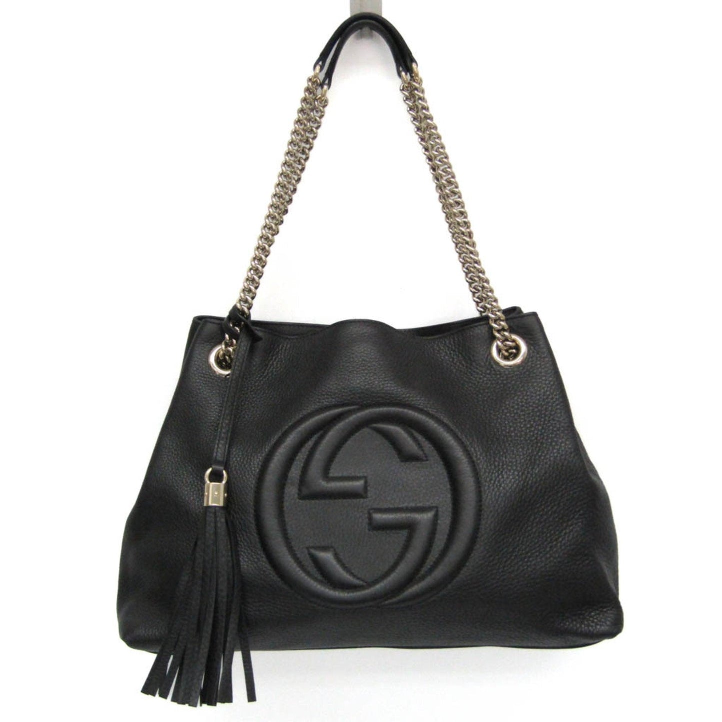 Luxury Gucci Trending 2025 Soho  Leather Tote Bag ()
