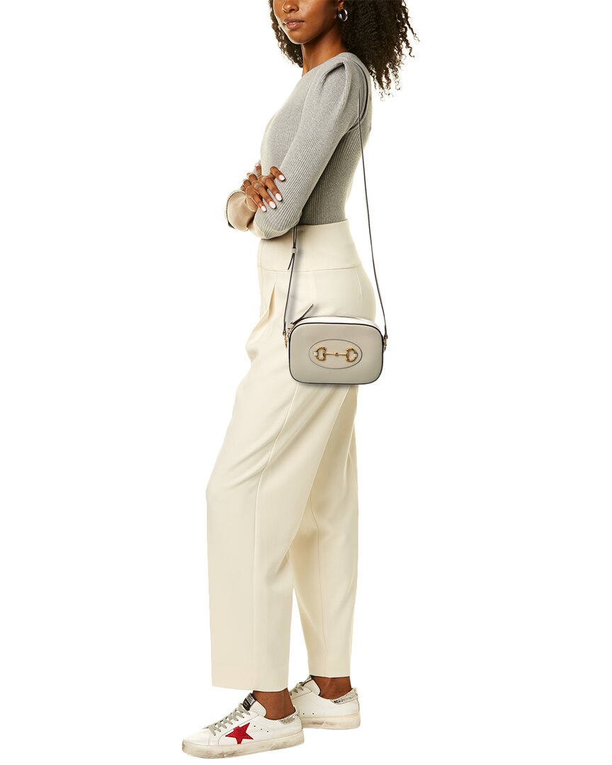 Luxury Gucci Trending 2025 Horsebit 1955 Small Leather Shoulder Bag