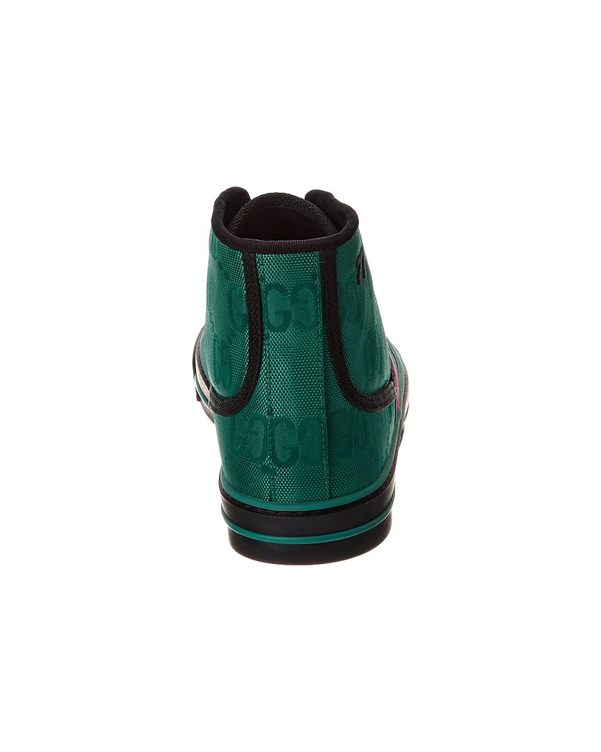 Gucci Tennis 1977 GG Canvas High-Top Sneaker