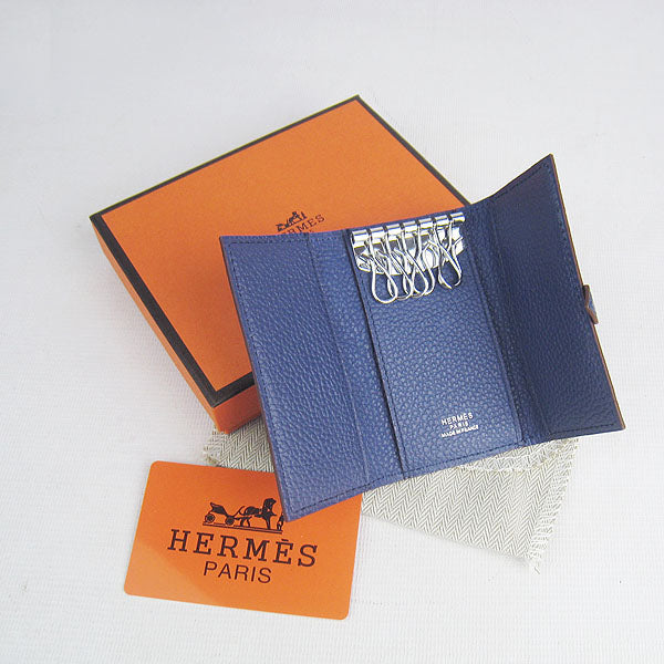 Luxury Hermes Wallet H022 Ladies Blue