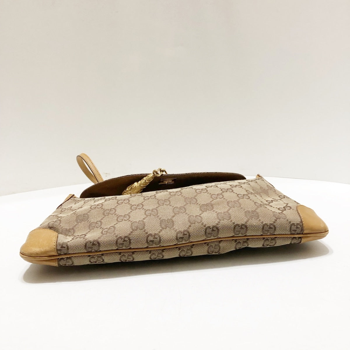 Luxury Gucci Trending 2025 Gg Pattern  Canvas Shoulder Bag ()