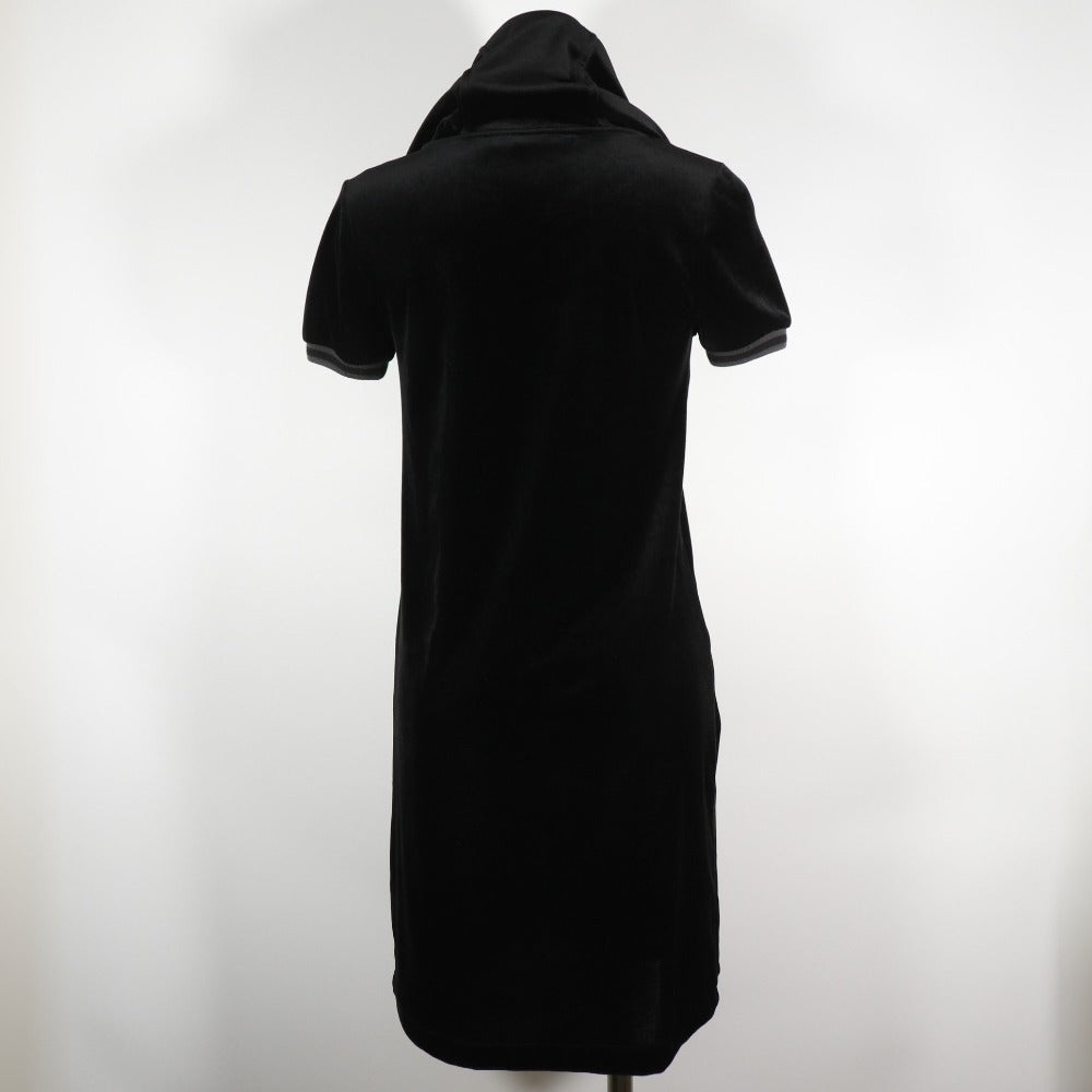 Luxury Gucci Trending 2025 Velour Dress Black Women
