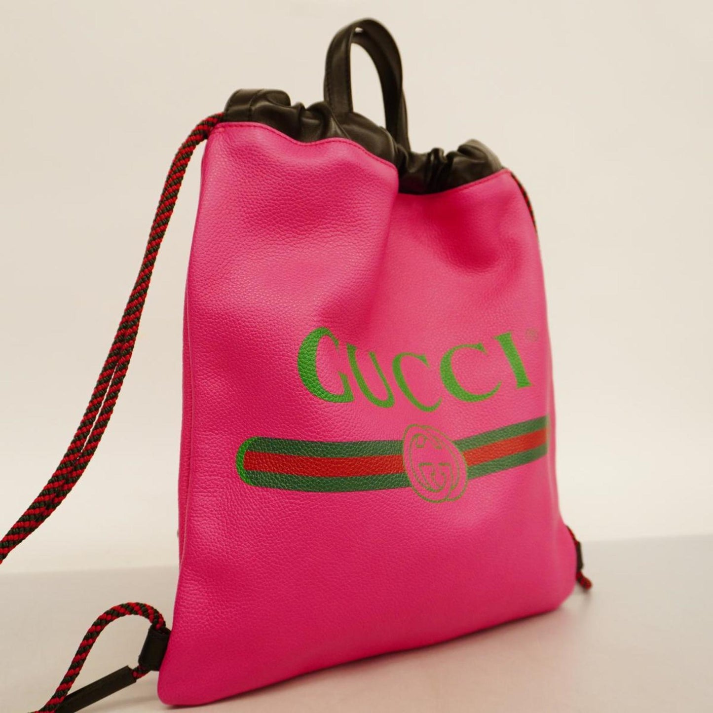 Luxury Gucci Trending 2025  Leather Backpack Bag ()