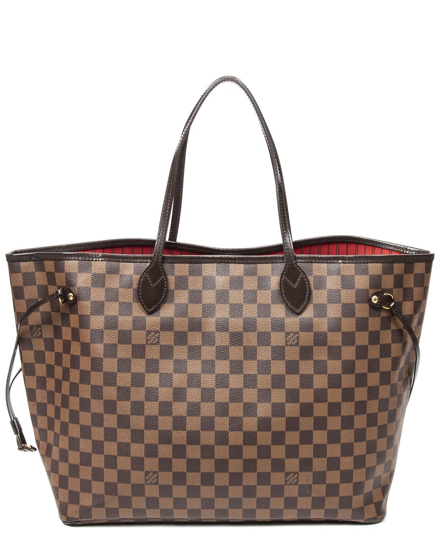 Louis Vuitton Brown Damier Ebene Canvas Neverfull ( )