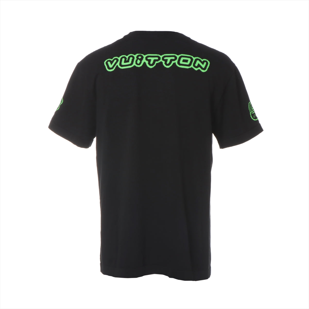 Louis Vuitton 22AW Cotton x Nylon Half-Hand M  Black x Green RM222