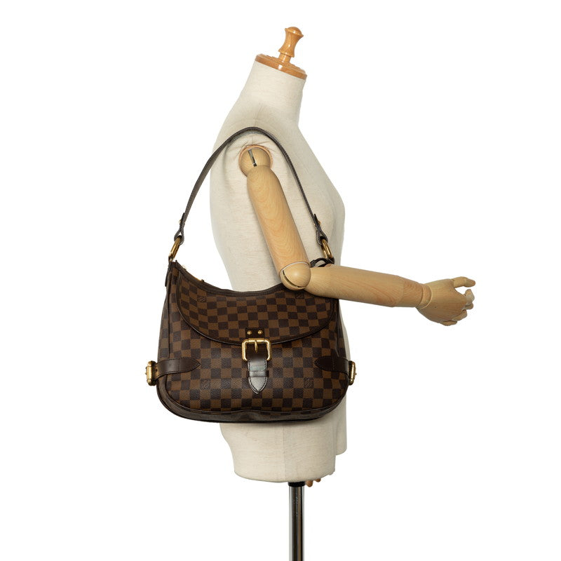 Louis Vuitton Damier Hybrid Handbag N51200 Brown PVC Leather  Louis Vuitton