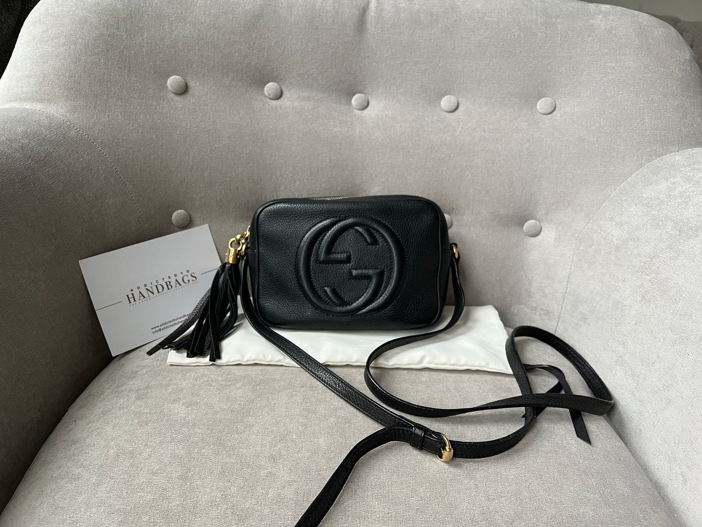 Luxury Gucci Trending 2025 Black Soho Disco
