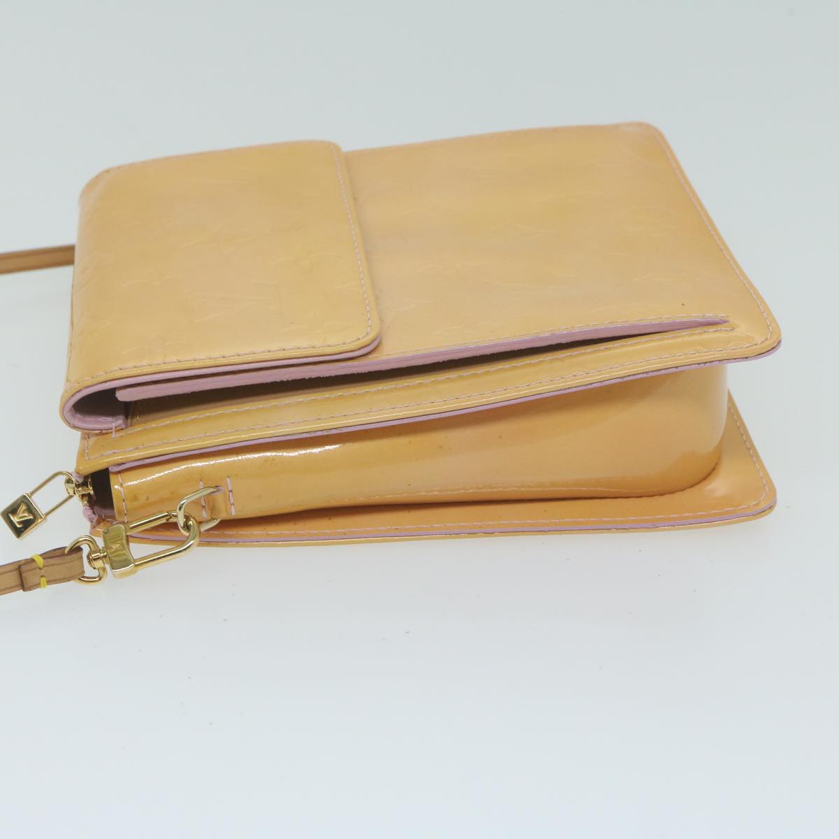 Louis Vuitton Mott  Patent Leather Shoulder Bag ()
