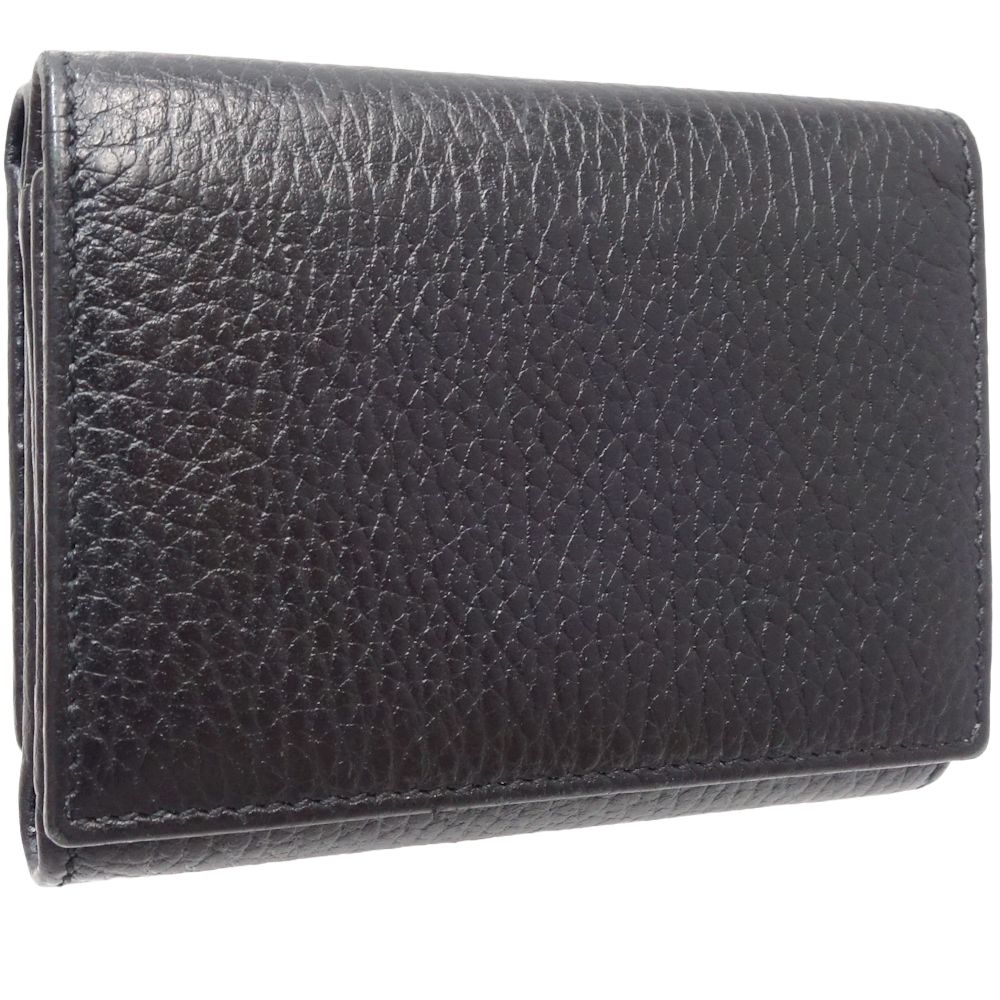 Luxury Gucci Trending 2025 Leather Compact Wallet 474746