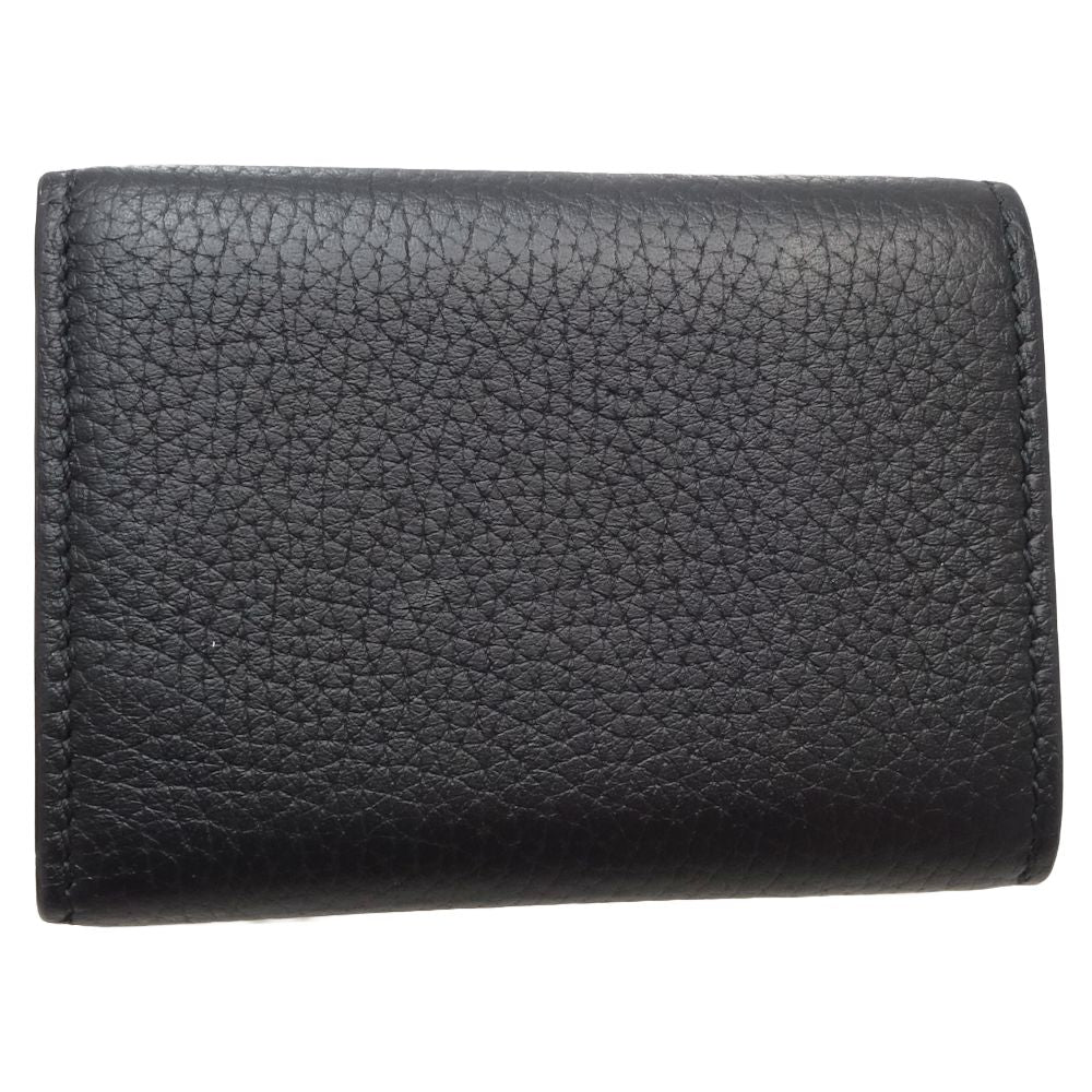 Luxury Gucci Trending 2025 Horsebit Compact Wallet Black
