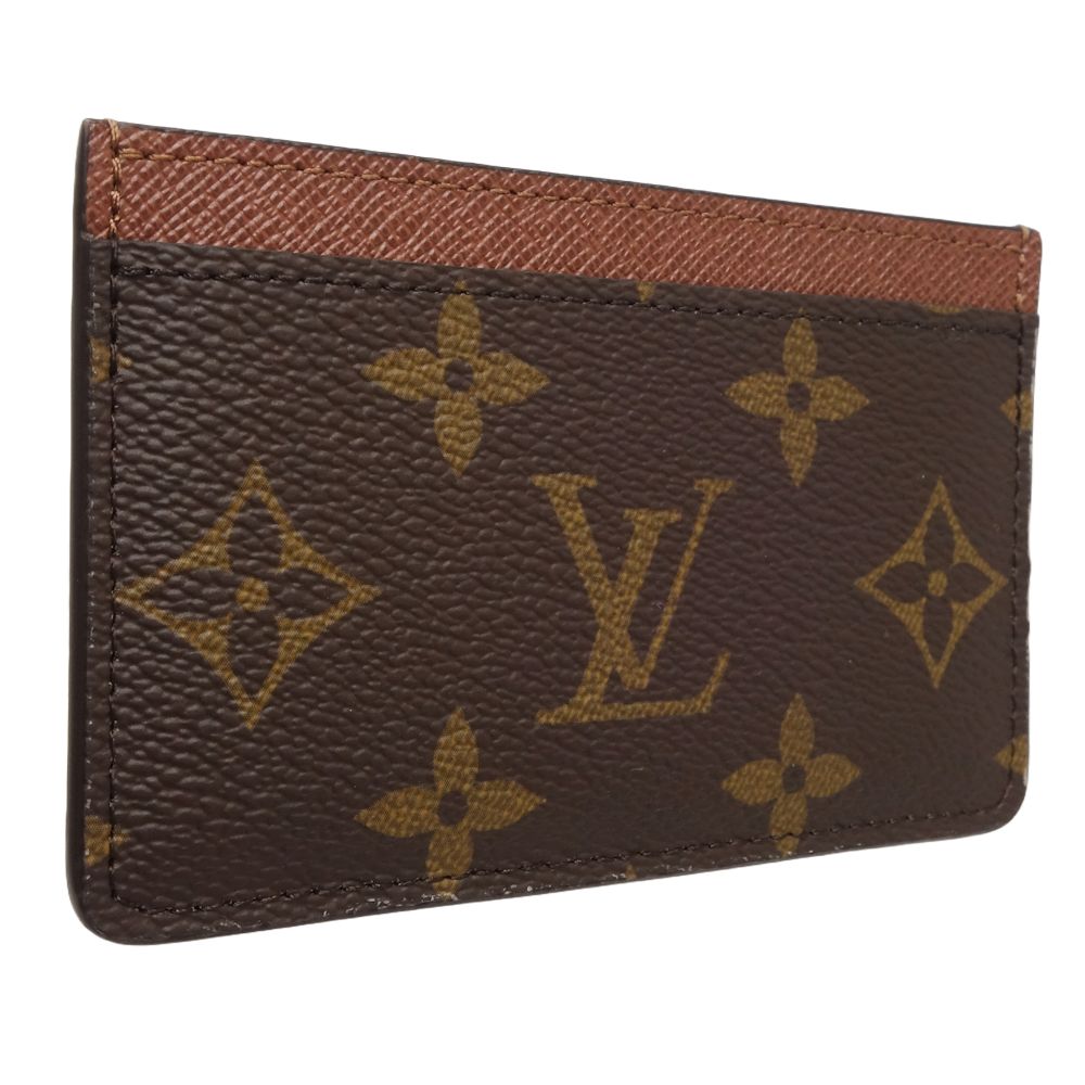 Louis Vuitton Louis Vuitton Monogram Card Case M61733 Brown Canvas Card Case M61733 in Great Condition