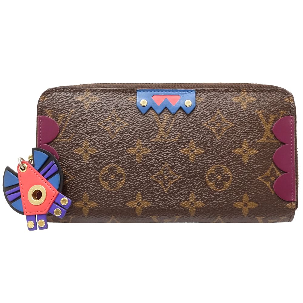 Louis Vuitton Canvas Zippy Wallet M61349