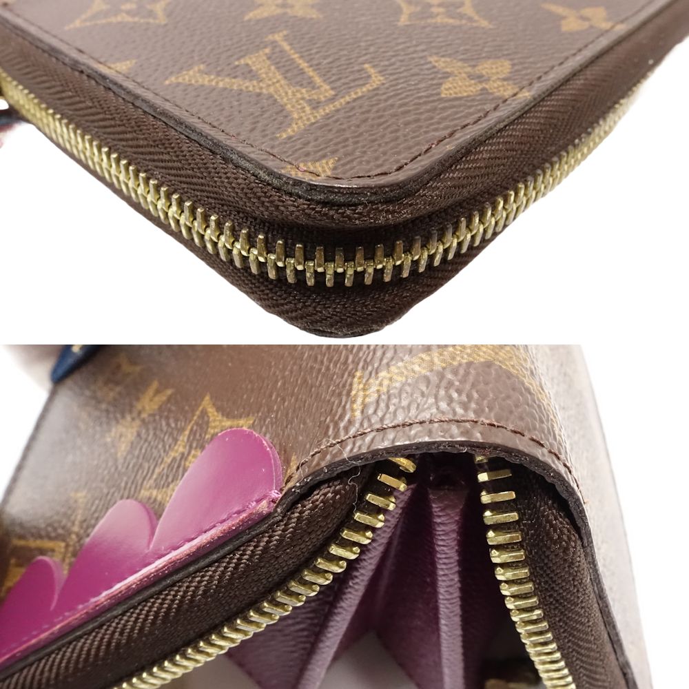 Louis Vuitton Canvas Zippy Wallet M61349