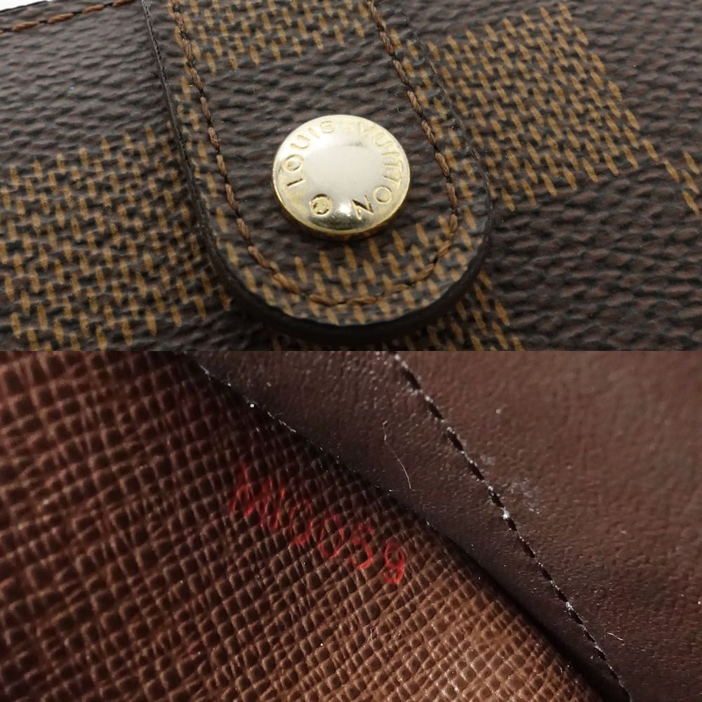 Louis Vuitton Damier Canvas Bifold Wallet N61664