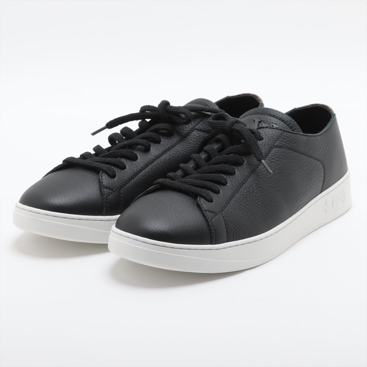 Louis Vuitton LV Resort Line 22 Years Leather Sneaker 10 Men Black MS0222