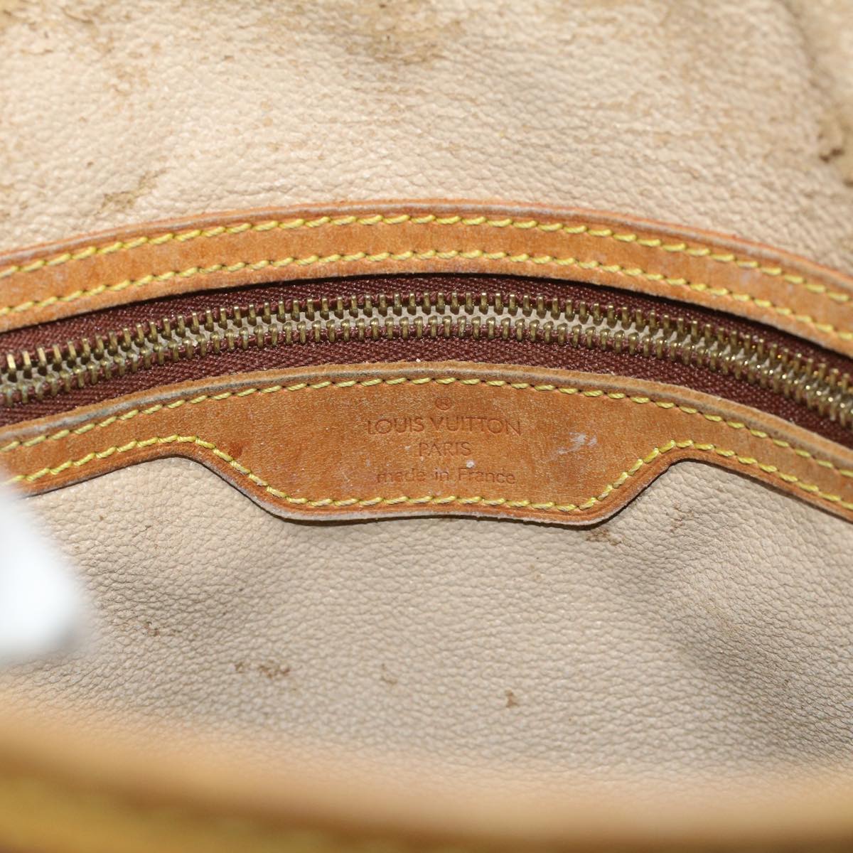 LOUIS VUITTON Monogram Bucket GM Shoulder Bag M42236 LV 18508C
