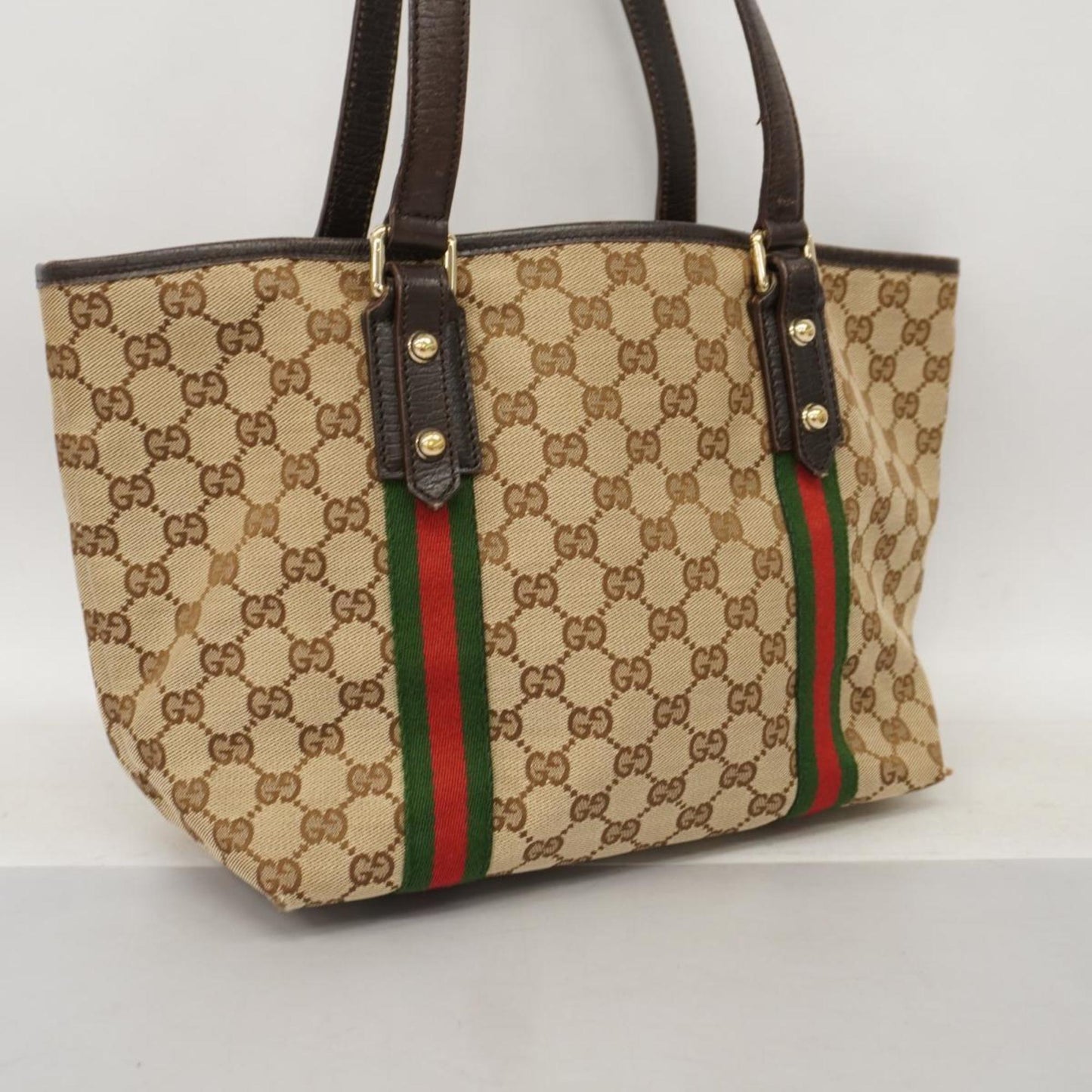 Luxury Gucci Trending 2025 Sherry  Canvas Tote Bag ()