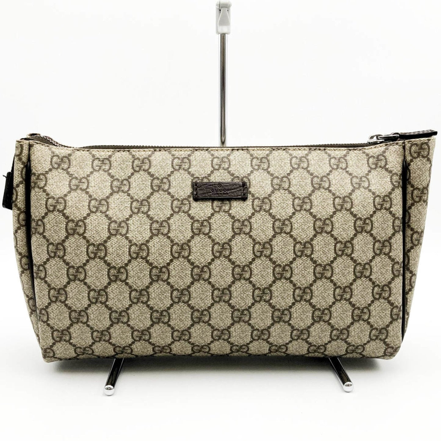 Gucci Baguette  Canvas Clutch Bag ()