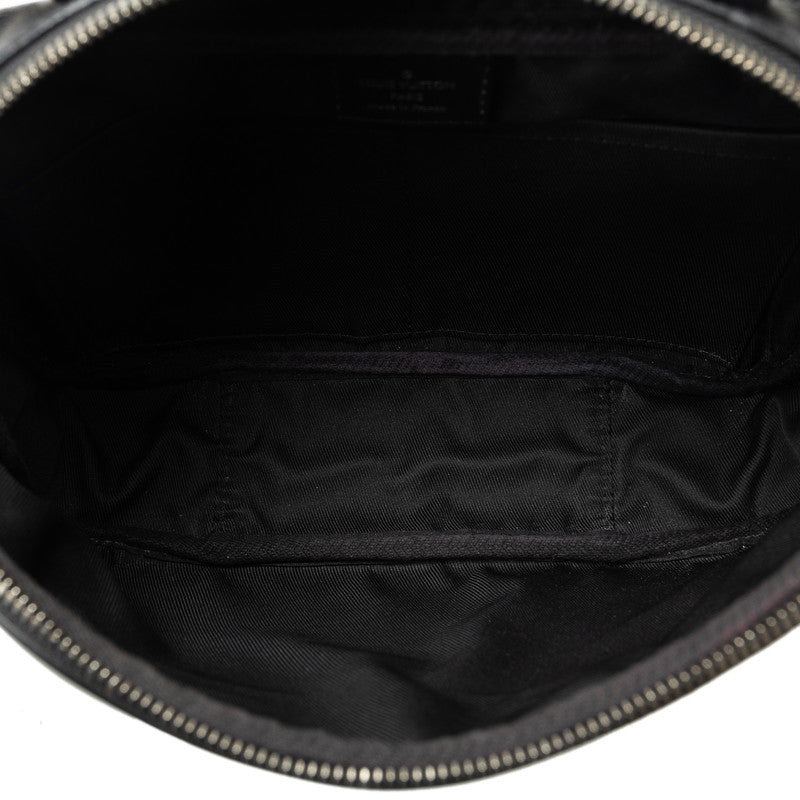 Louis Vuitton Monogram Eclipse Body Bag M42906 Black PVC Leather  Louis Vuitton