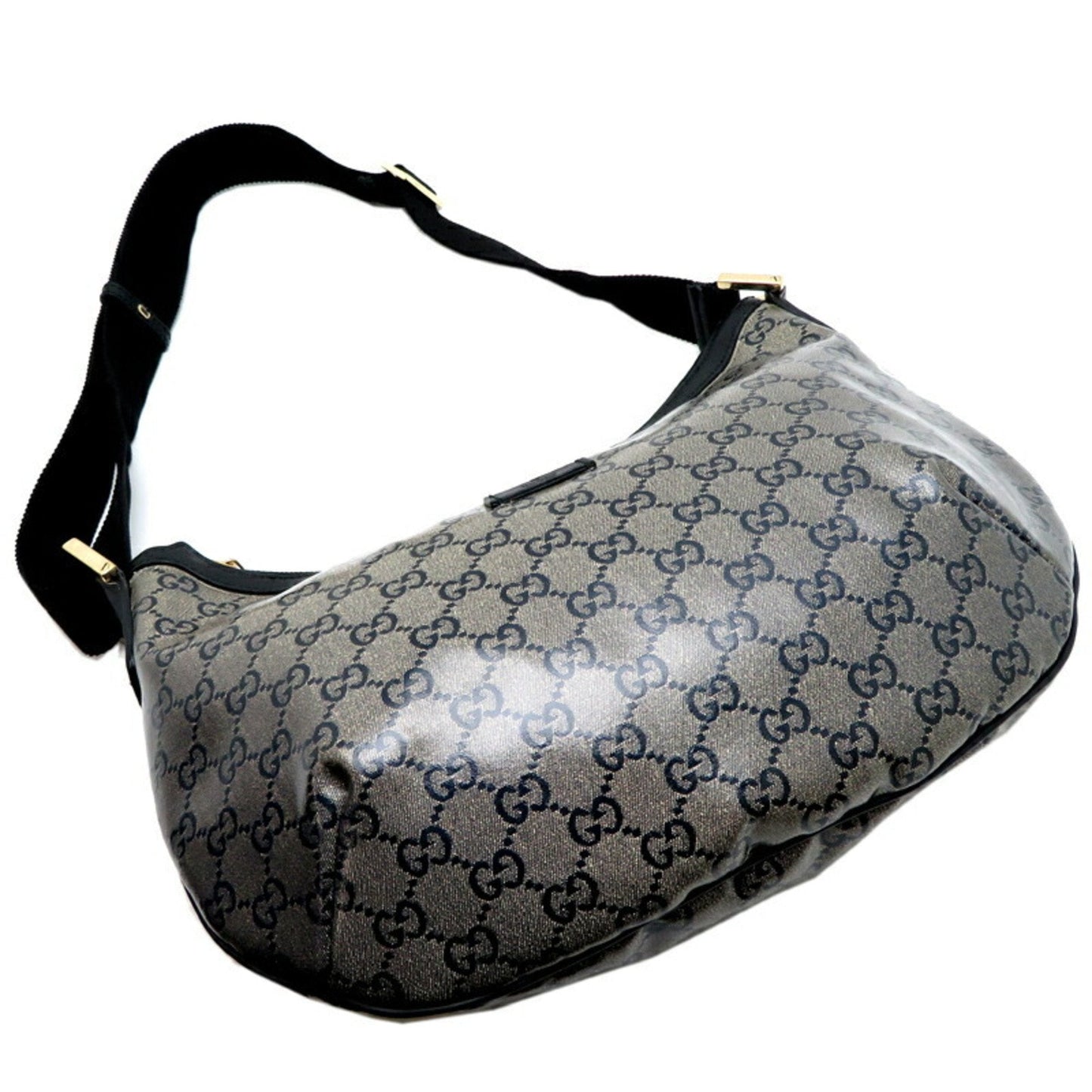 Gucci Gg Crystal  Canvas Shoulder Bag ()