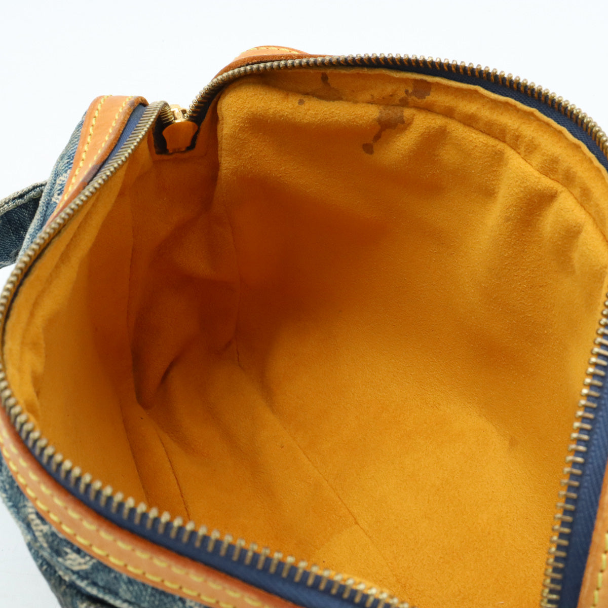 Louis Vuitton Monogram Denim Bag Body Bag Blue M95347