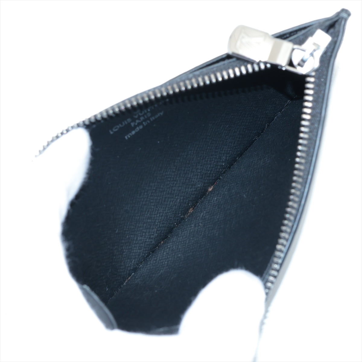 Louis Vuitton Monogram Eclipse Coin Card Holder M69533 Black X Grey Coin Case