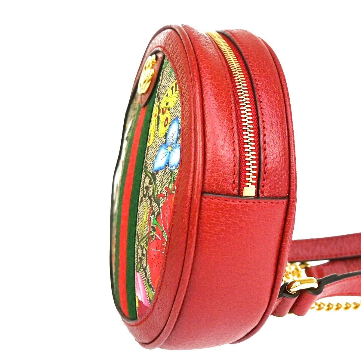 Gucci Flora  Leather Shoulder Bag ()