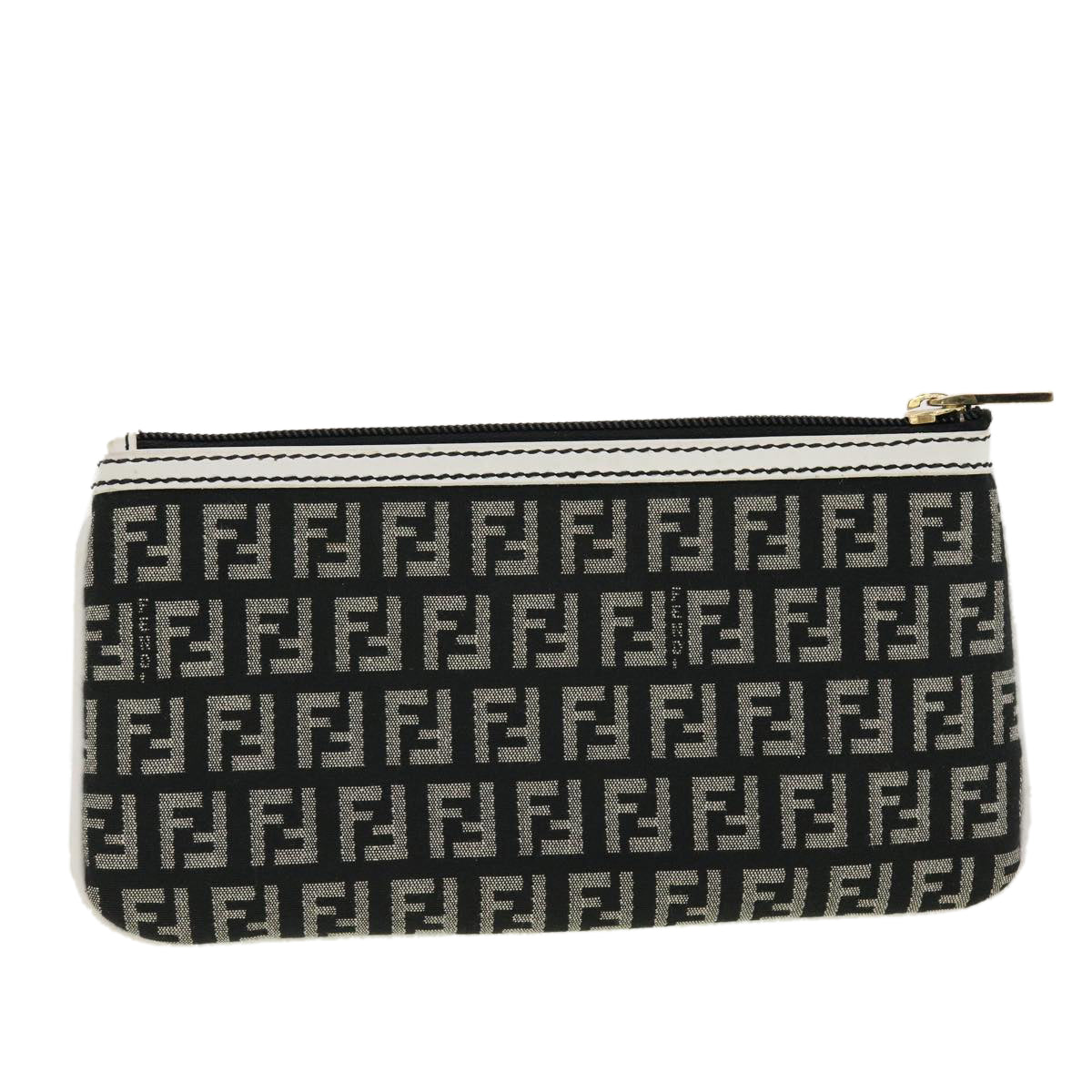 Luxury Fendi Zucchino Clutch - '10s