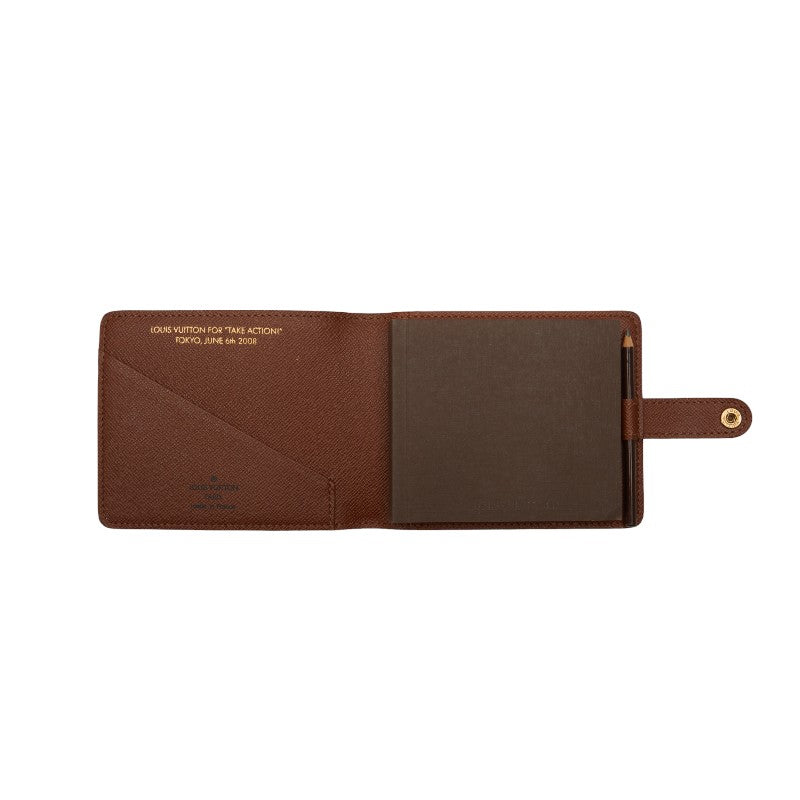 Louis Vuitton Monogram Carnet Nonetebook Manual Notebook Manual Cover M60110 Brown PVC  Louis Vuitton
