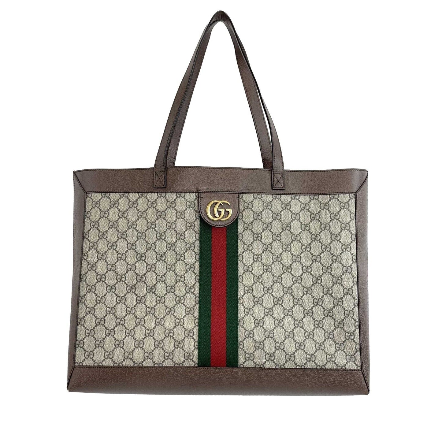 Luxury Gucci - Ophidia GG Soft Medium Beige / Brown Tote