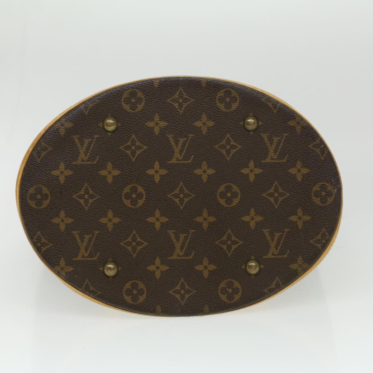 LOUIS VUITTON Monogram Bucket GM Shoulder Bag M42236 LV 19474C
