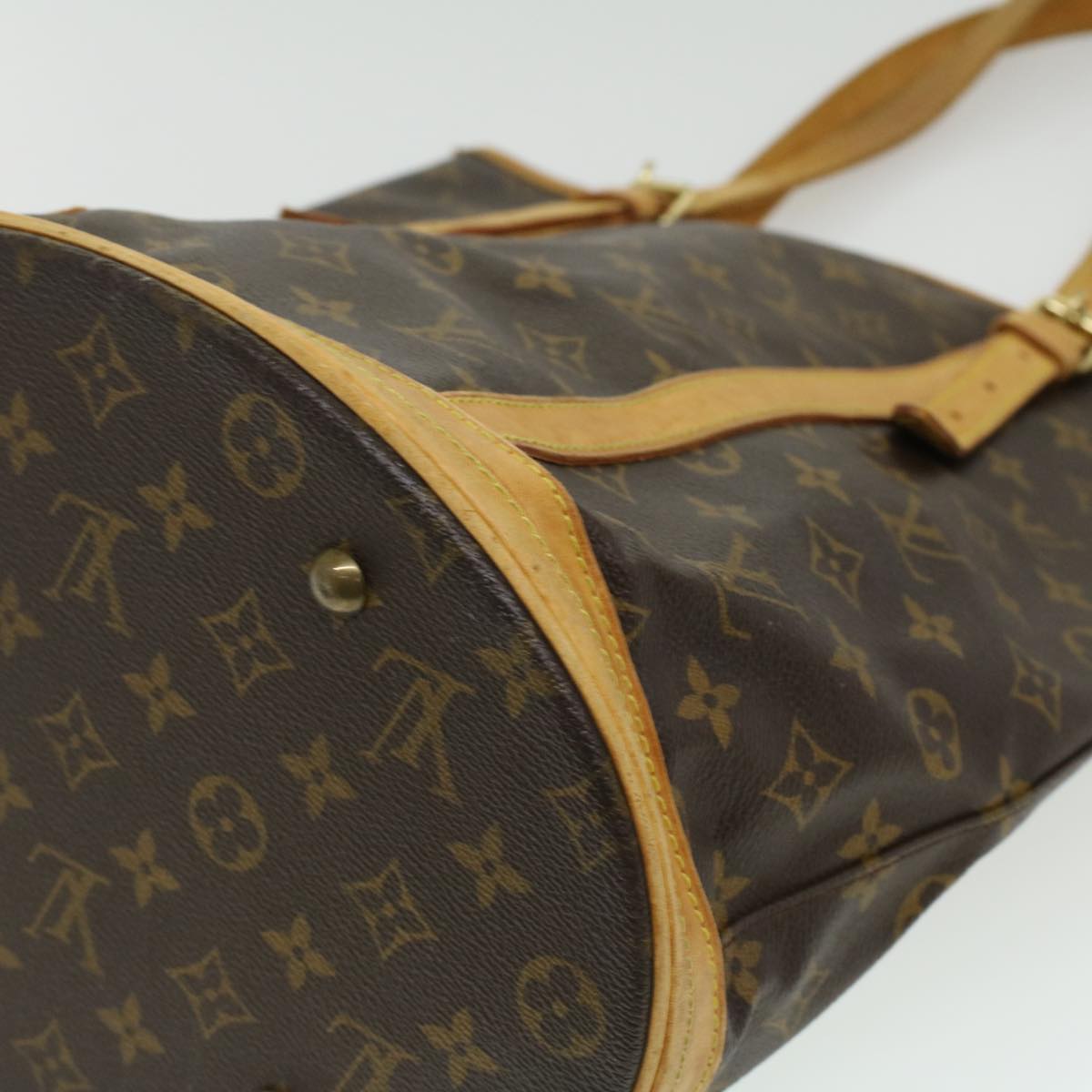 LOUIS VUITTON Monogram Bucket GM Shoulder Bag M42236 LV 19474C