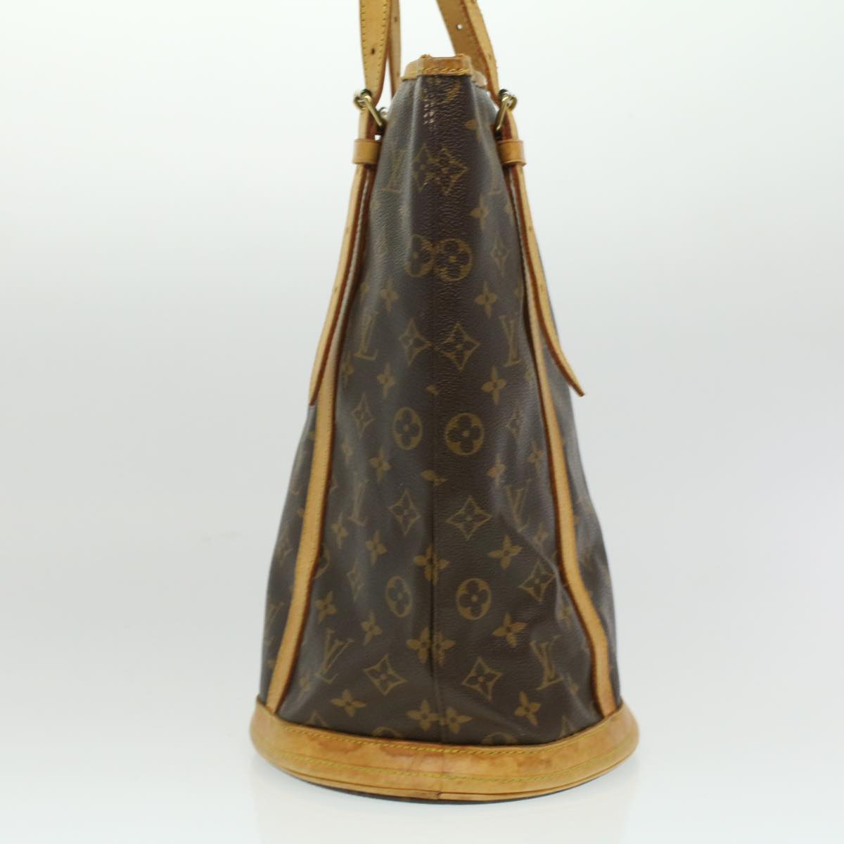 LOUIS VUITTON Monogram Bucket GM Shoulder Bag M42236 LV 19474C