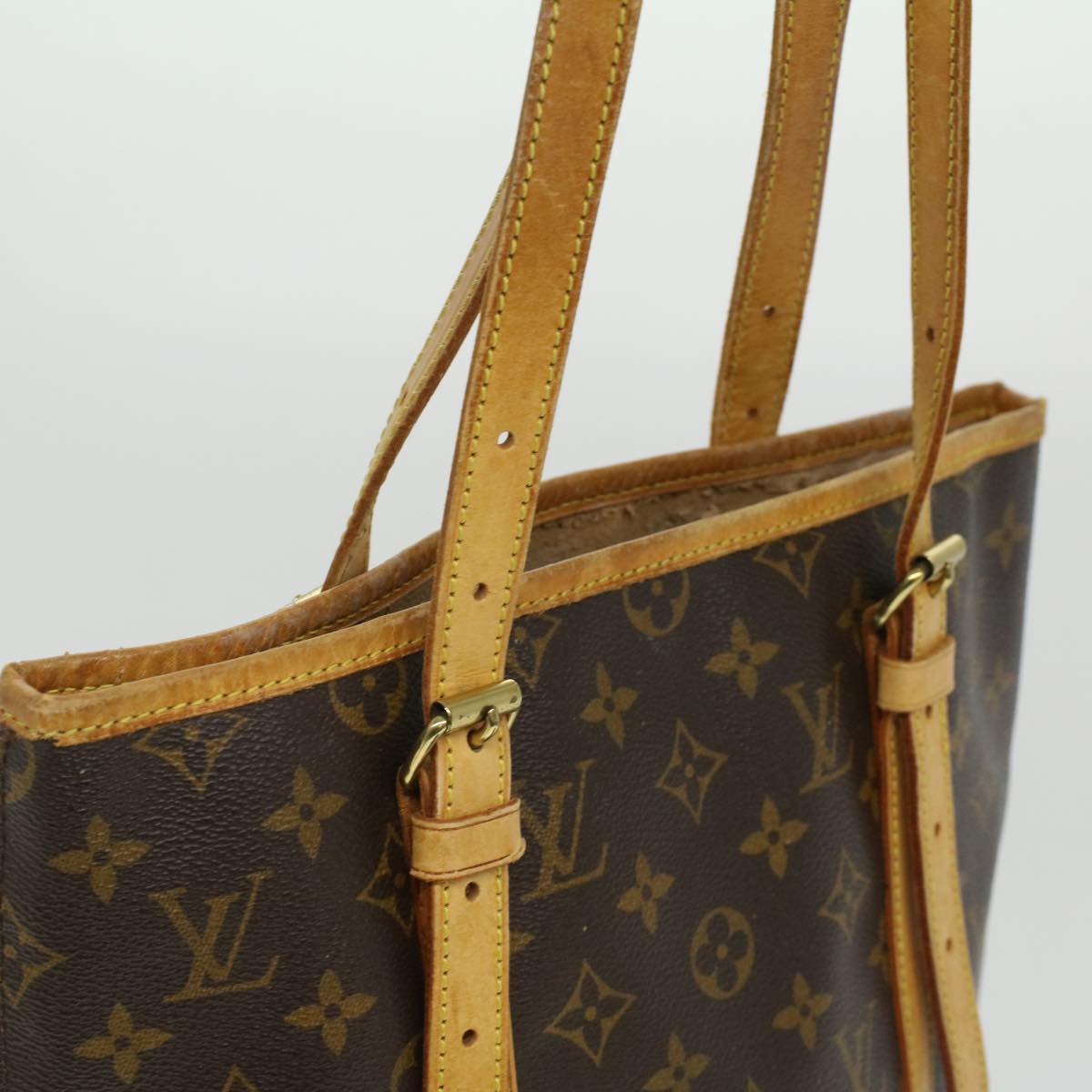 LOUIS VUITTON Monogram Bucket GM Shoulder Bag M42236 LV 19474C