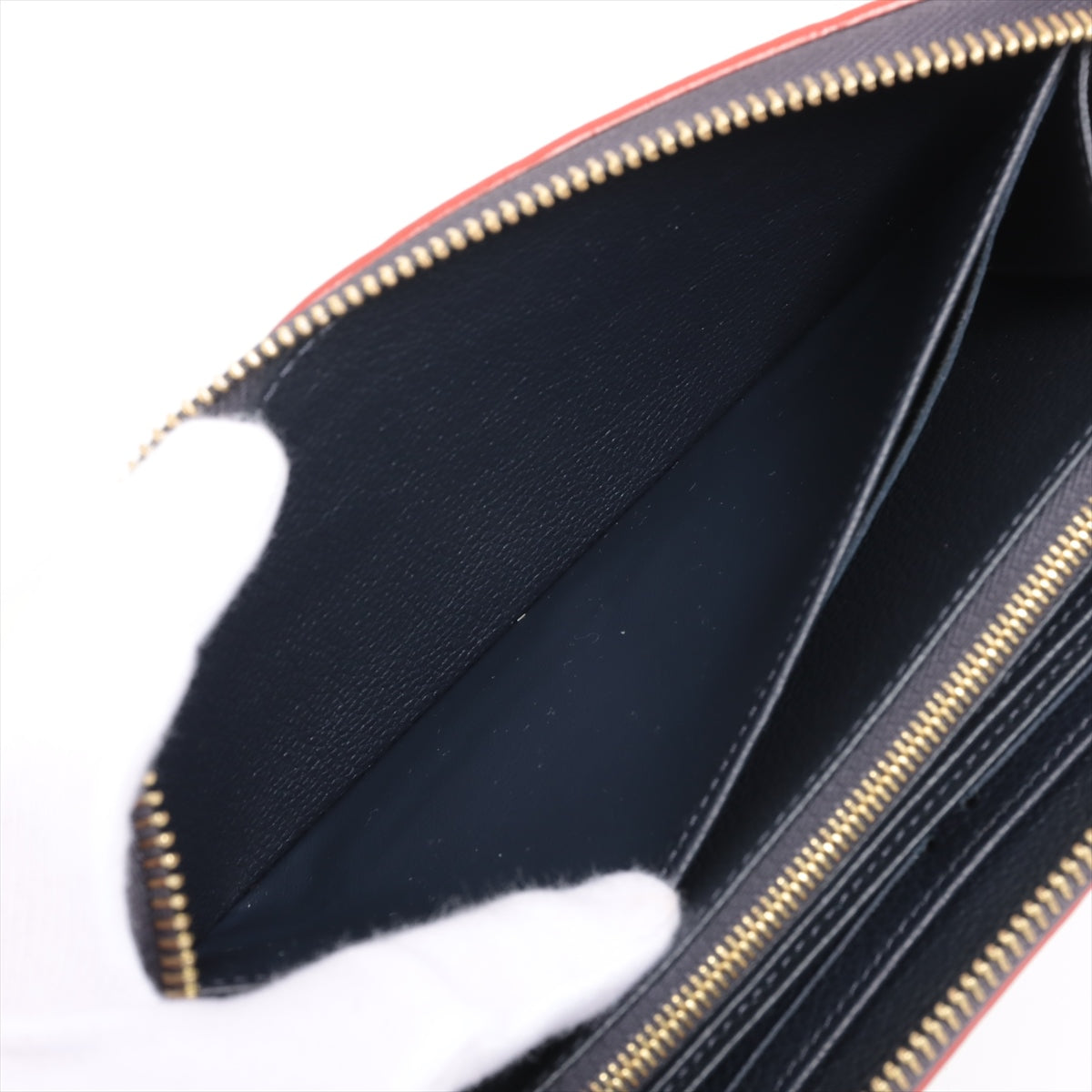 Louis Vuitton Implant  Wallet M62121 Marine Round Zip Wallet