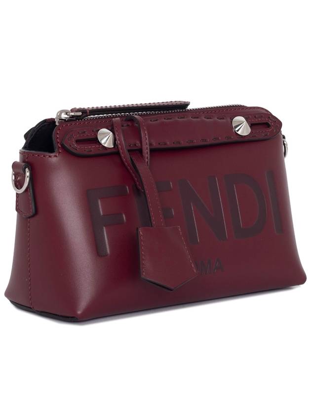 Luxury Fendi By The Way Boston Shoulder Bag Barolo Wine