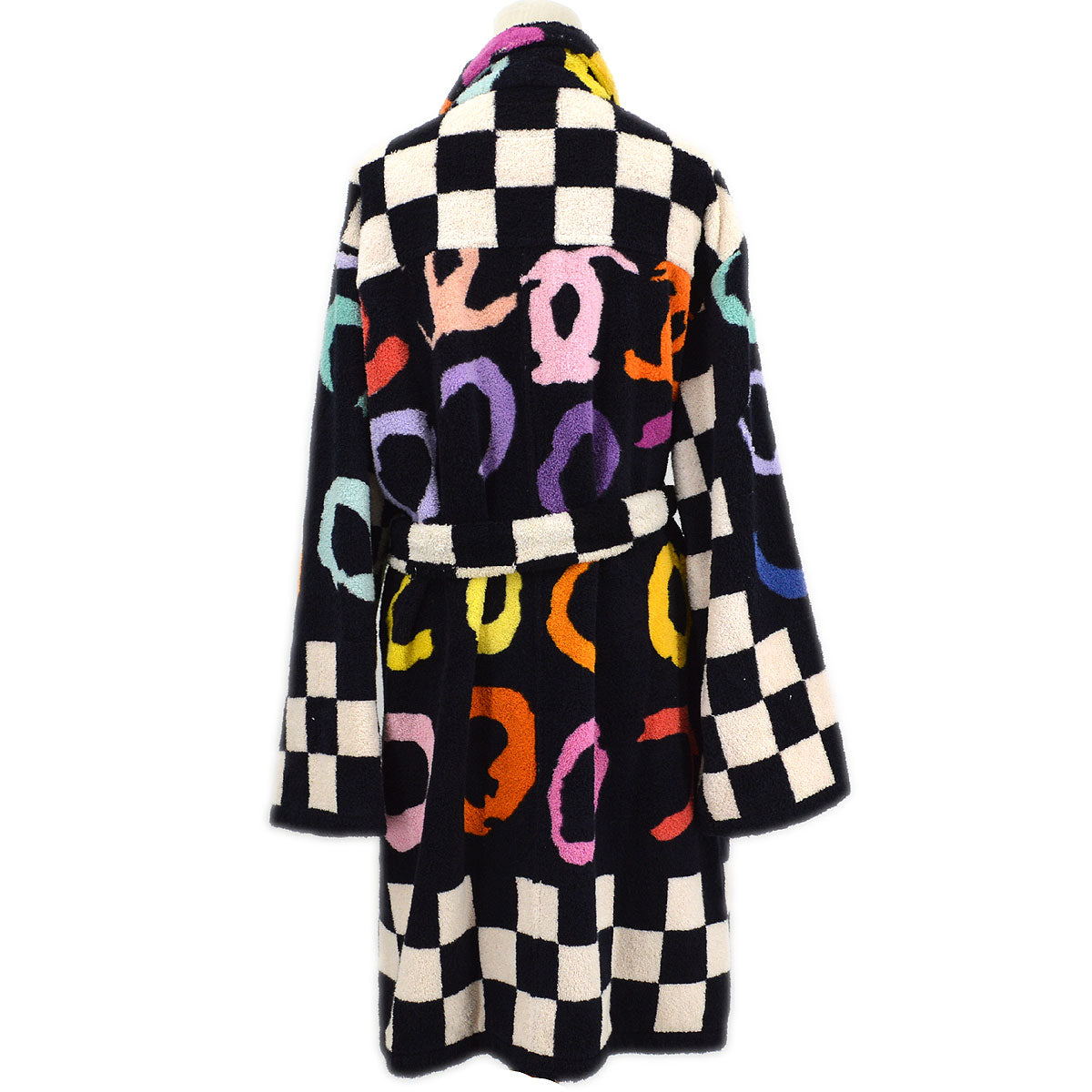 Luxury Chanel 1995 Spring CC check-print bathrobe #36