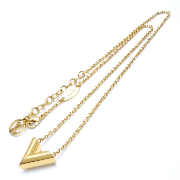 Louis Vuitton Gold Plated Necklace M61083