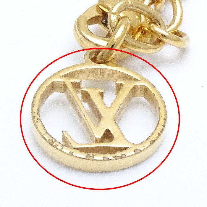 Louis Vuitton Gold Plated Necklace M61083