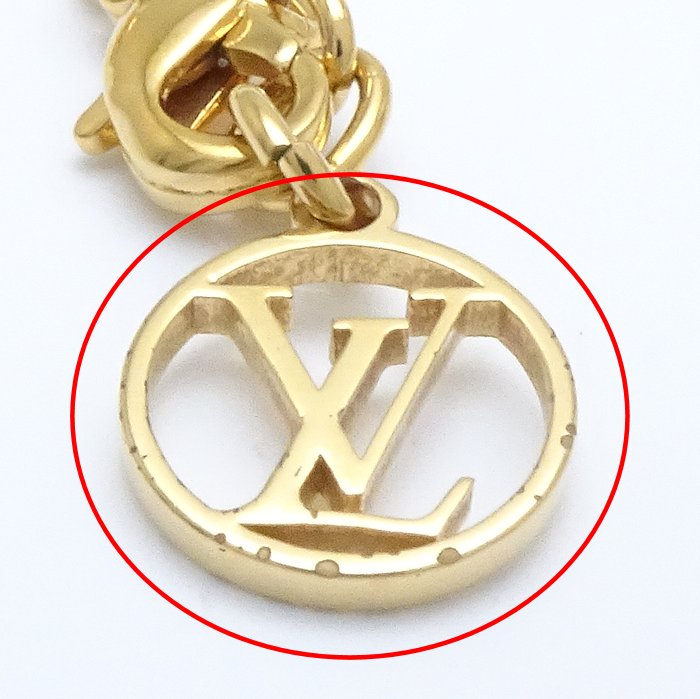 Louis Vuitton Gold Plated Necklace M61083