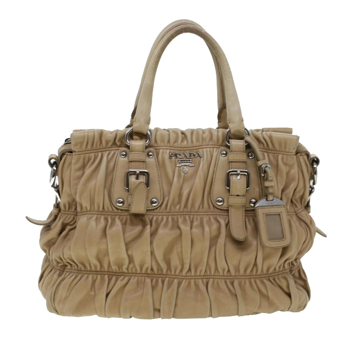 Luxury PradaGaufre Shoulder Bag