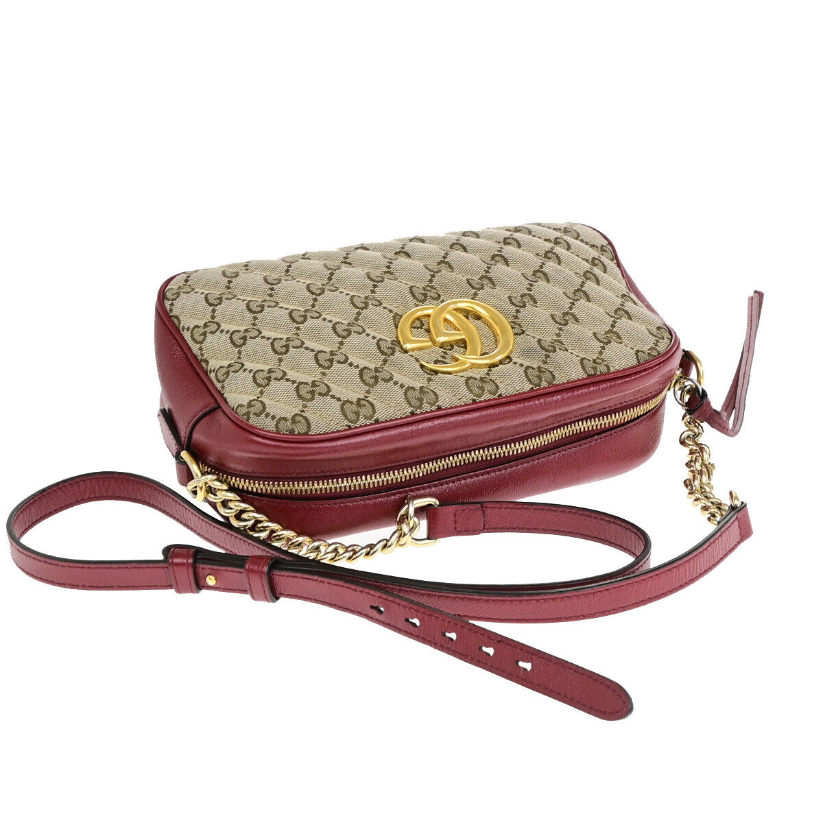 Luxury Gucci Trending 2025 Marmont  Canvas Shoulder Bag